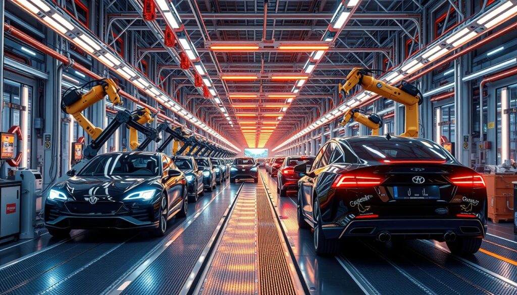 Automobilindustrie: Autonomes Fahren und Produktionsoptimierung