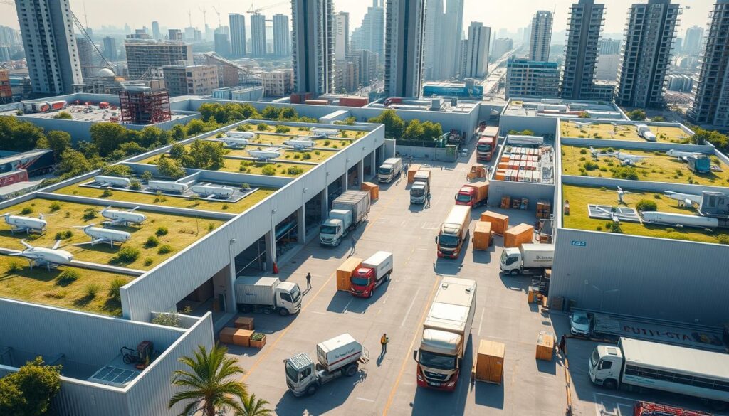 Einführung in urbane Logistikzentren