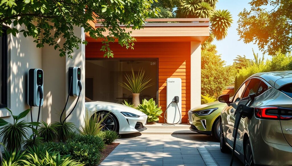 Heimladestationen für Elektroautos