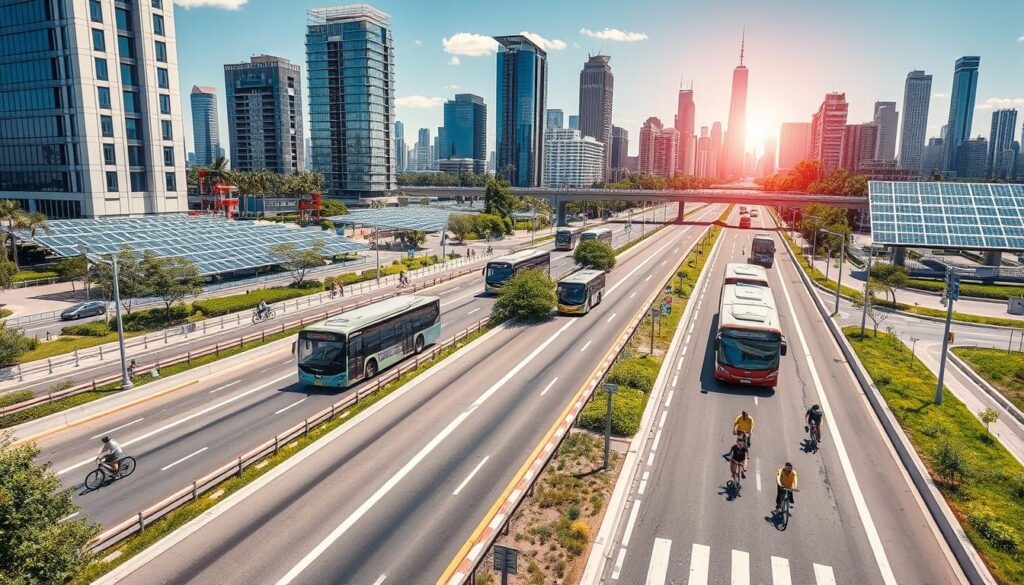 Multimodale Anbindung in Smart City