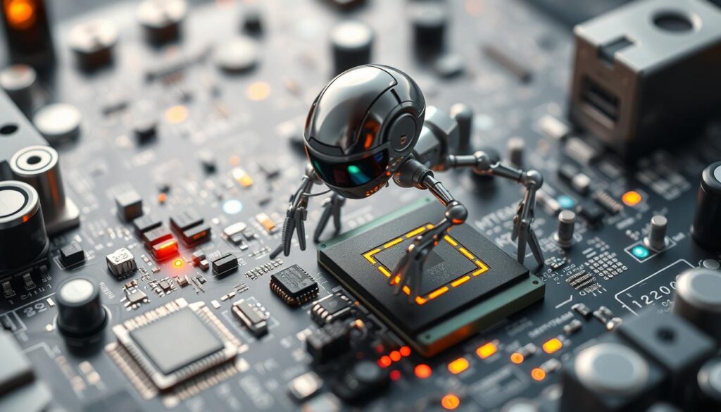 Nanorobot in der modernen Elektronik