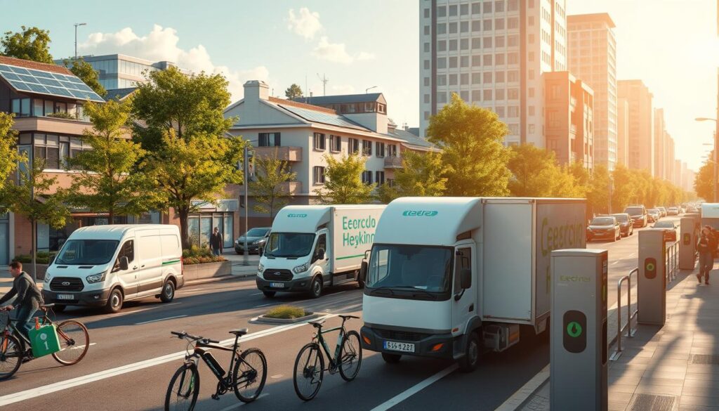 Umweltfreundlicher Warentransport