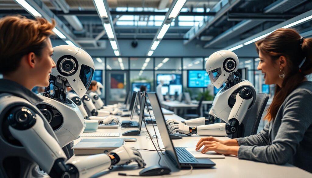 arbeitsplatzveränderungen durch automatisierung und roboter