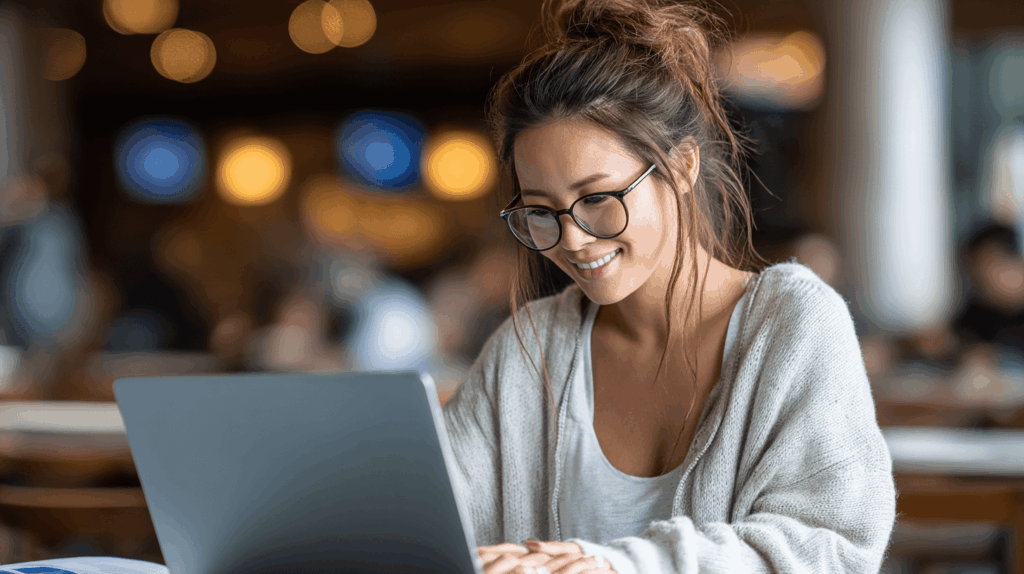 Onlinekurs am Bildschirm